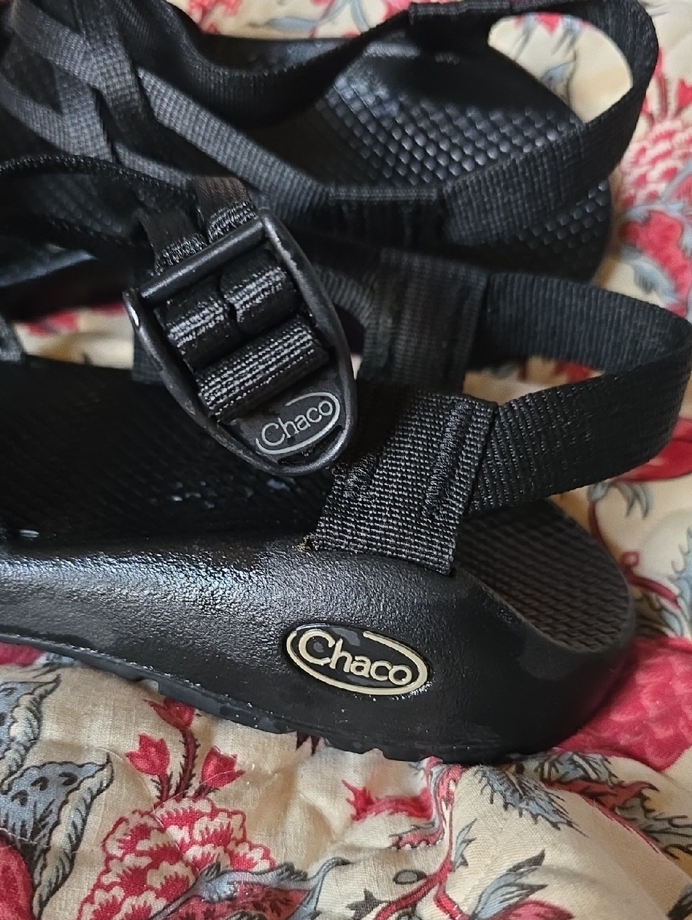 Chaco ZX2 Classic Black Strappy Water Outdoor Sandals  Women's Sz 6 - Picture 3 of 8